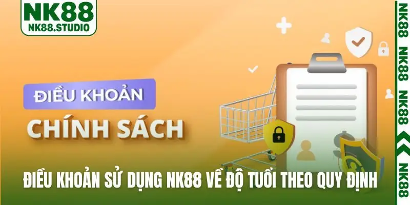 Điều khoản sử dụng NK88 về độ tuổi theo quy định